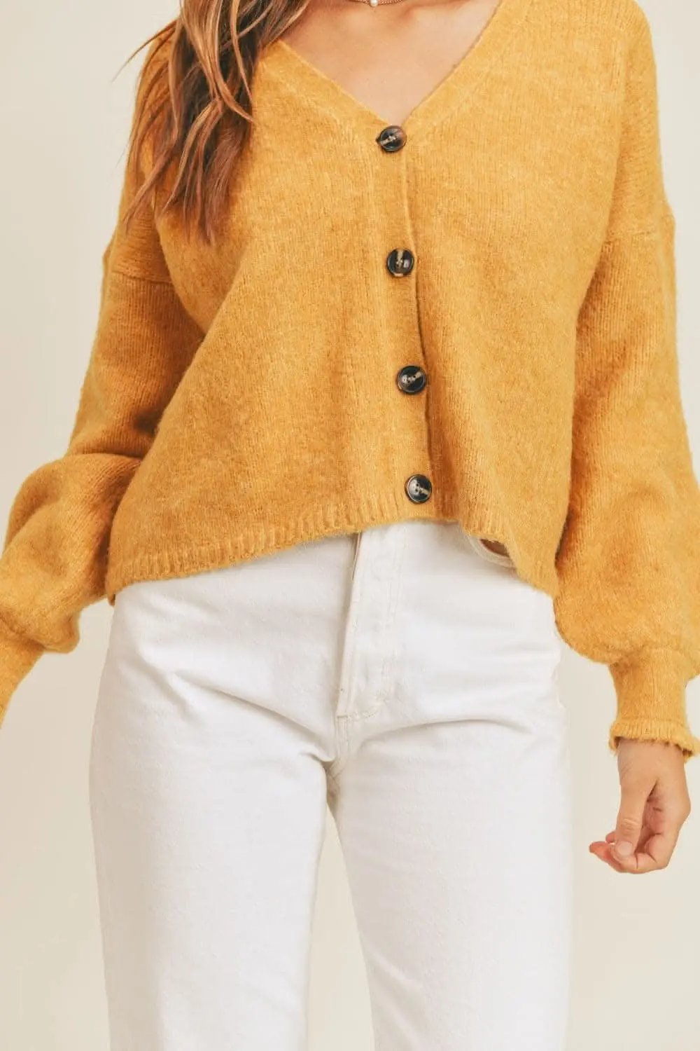 Cozy long sleeve cardigan for stylish layering - Love Salve